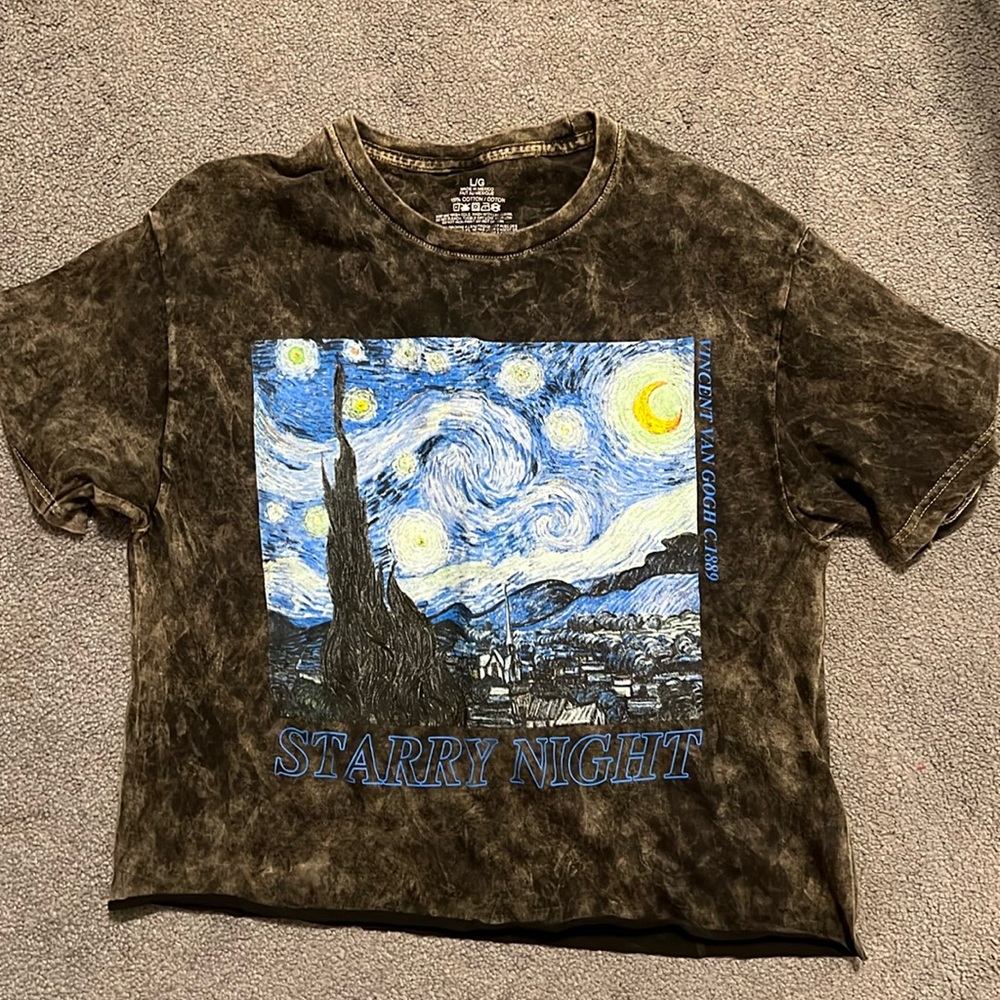 Starry Night Crop Top